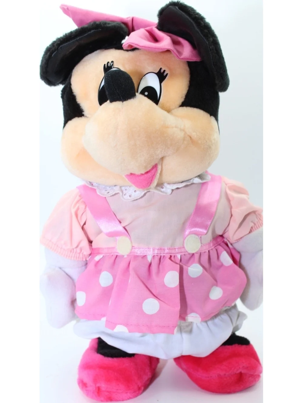 VTG Disney Talking Dancing Mickey & Minnie Mouse Combo Pack Stuff Toy Doll Lot 2